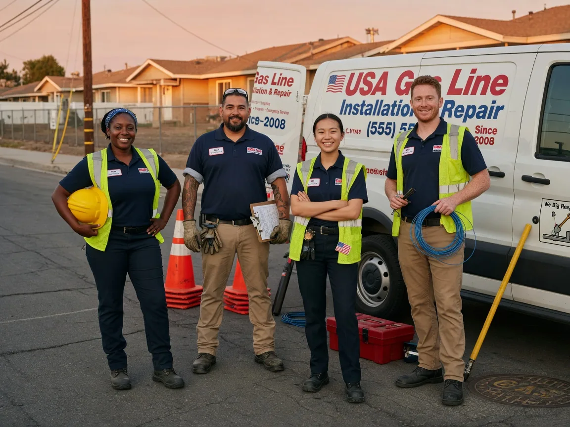 Gas Line Installation company in Dos Palos, CA